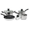 Starfrit Starbasix 7-Piece Stainless Steel Cookware Set 034473-001-0000